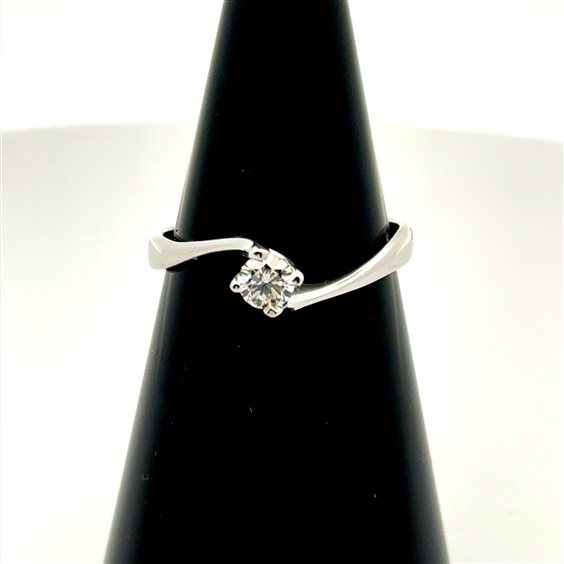 Ring Cianfrone Gioielli Woman Solitario in Gold Diamante 0.20 Ct ANOR-97-198 - ANOR-97-198